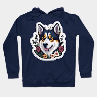 Arctic Adventure: Siberian Husky Dog-Themed Hoodie